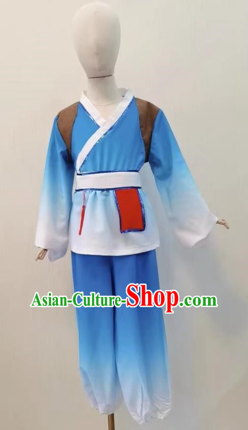 Taoli Cup Hit Soil Song And Dance Children Children Performance Performance National Costume Stage Costume