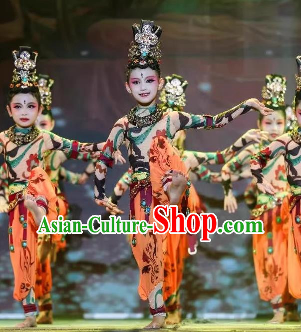 Dunhuang Performance Costumes Children Flying Classical Dance Costumes