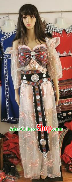 Hani Minority Costumes In Xishuangbanna Lijiang China Ethnic Yunnan
