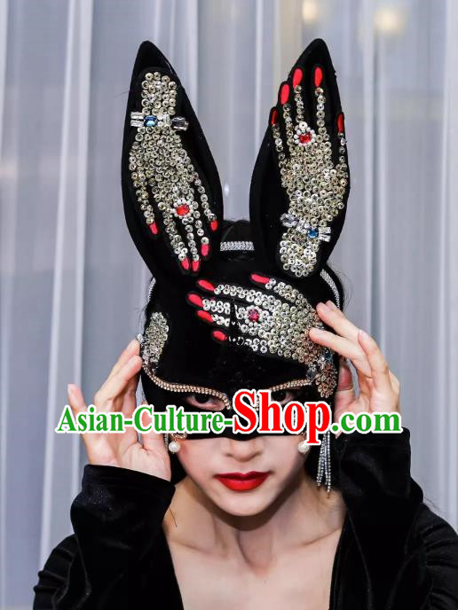 Carnival Mask Masquerade Half Face Sexy Bunny Girl Mask Rabbit Mask