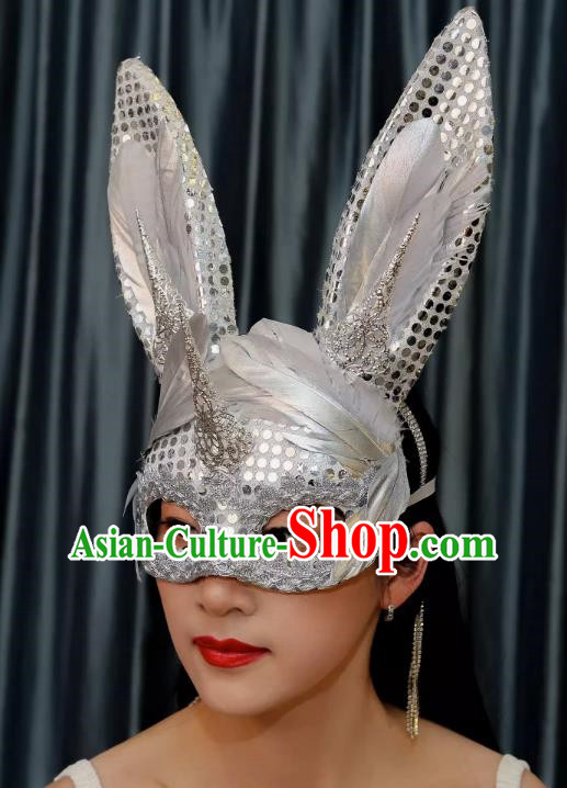 Carnival Mask Masquerade Half Face Sexy Bunny Girl Mask Rabbit Mask