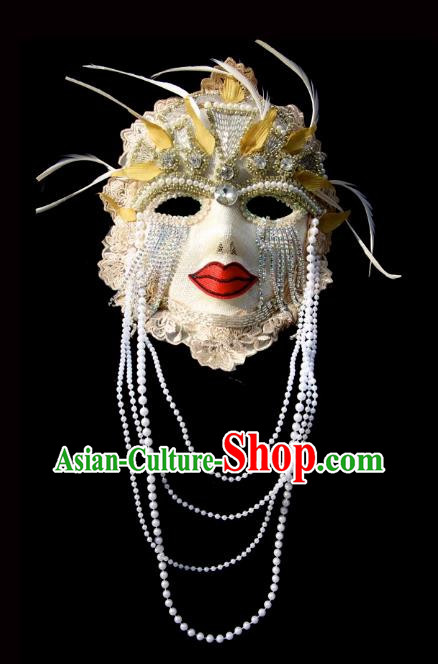 Luxurious Venetian Exaggerated Personality Mask Halloween Masquerade Party