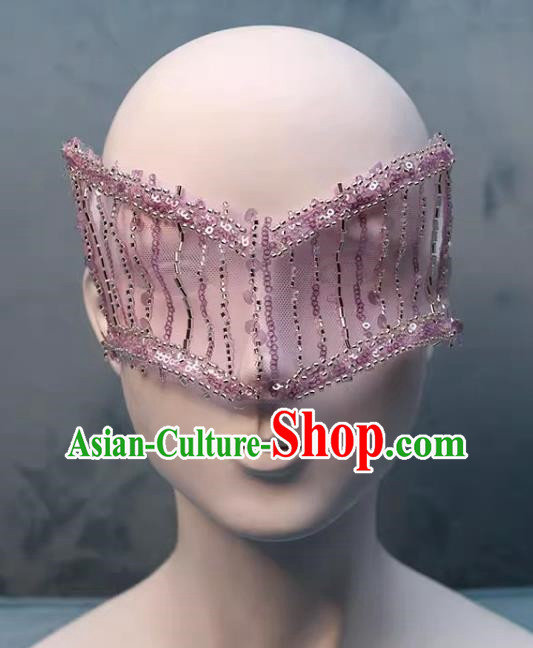 Retro Bride Wedding Face Covering Veil Diamond Eye Patch Photography Accessories Eye Covering Mesh