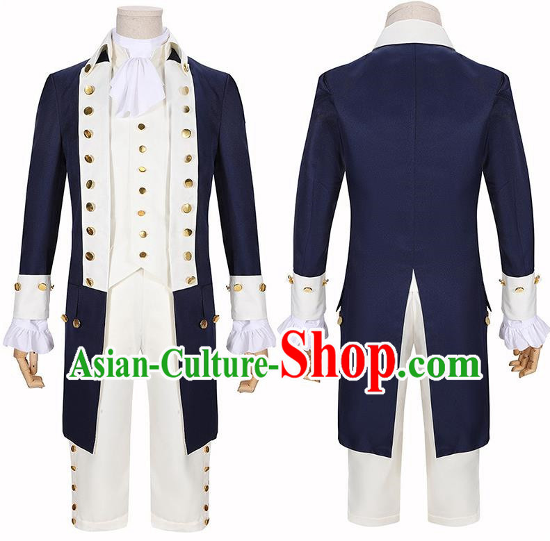 Medieval European Prince Costume Suit Male And Female Cosplay Royal Family Member Evening Dress Studio Stage Outfit