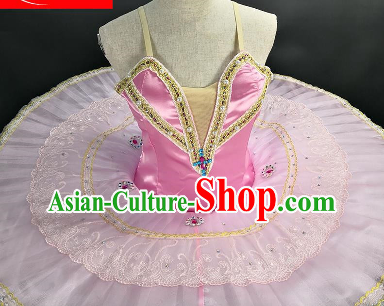 Ballet Dance Skirt Professional Tutu Tutu Children Gauze Skirt White Swan Performance Clothing Practice Clothing
