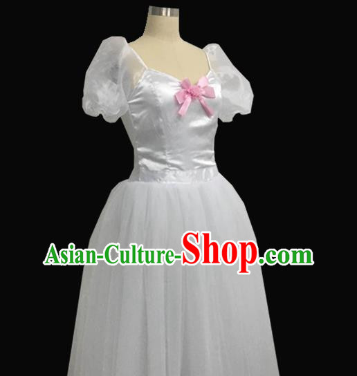 Ballet Costumes Professional Giselle Dress Chest Applique Fluffy Princess Dress Repertoire Costumes
