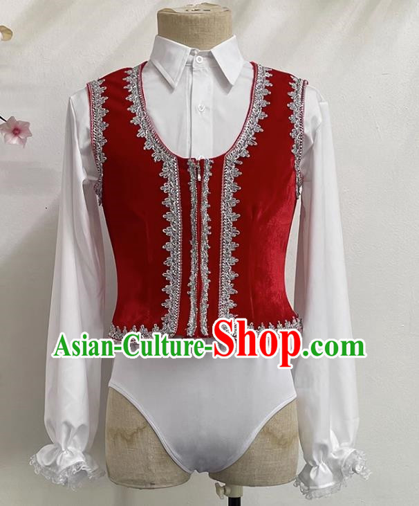 Ballet Male Variation Stage Performance Ballet Two Piece Performance Costume