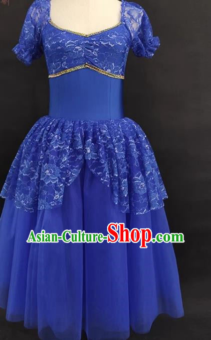 Ballet Women Custom Made Solid Color Fluffy Long Gauze Dress Costumes For Adults