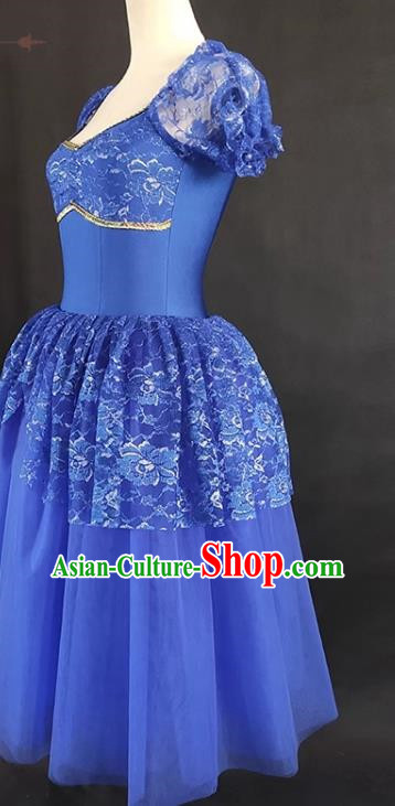 Ballet Women Custom Made Solid Color Fluffy Long Gauze Dress Costumes For Adults