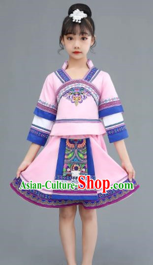 Children Clothing of The Zhuang Nationality On June 1