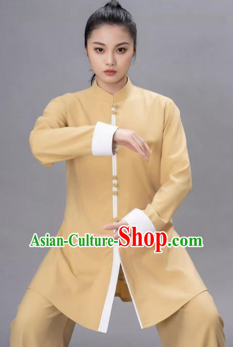 Tai Chi Clothing Performance Clothing Set Women Group Morning Exercise Competition Chinese Traditional Clothing