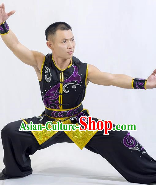 Nanquan Martial Arts Performance Clothing Tai Chi Performance Competition Clothing Tai Chi Practice Clothing Male