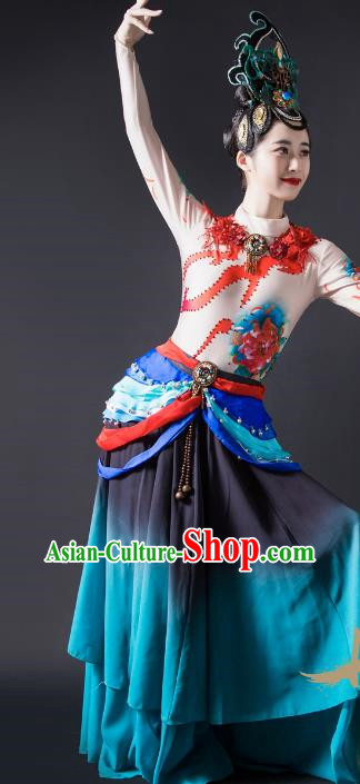 Classical Dance Costumes All The Way Dunhuang Flying Dance Costumes Adult Exotic Costume Performances