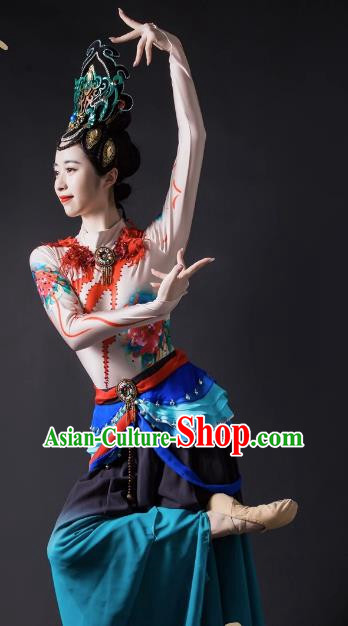 Classical Dance Costumes All The Way Dunhuang Flying Dance Costumes Adult Exotic Costume Performances