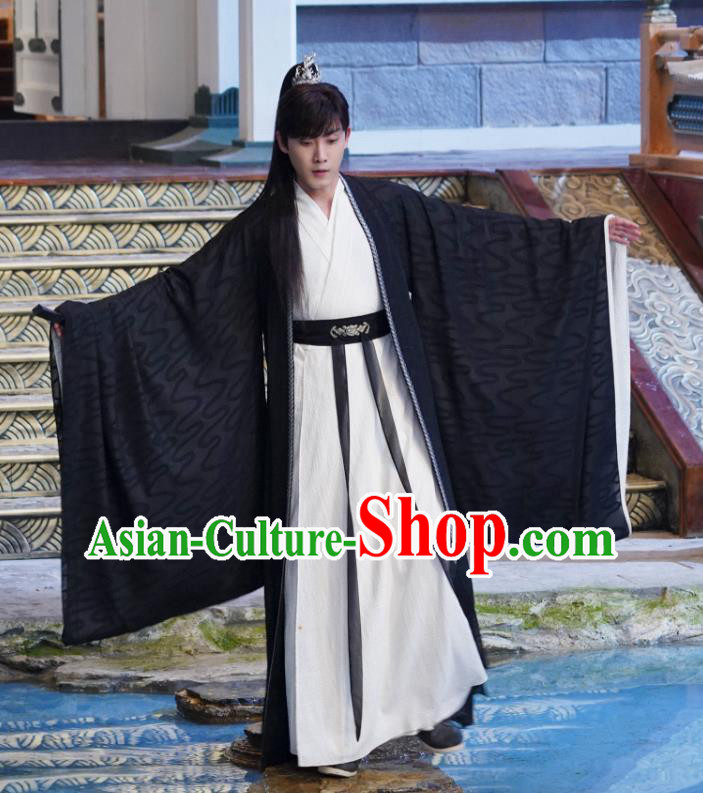 China Period TV Series Chen Xiang Ru Xie Swordsman Replica Costumes Ancient Mountain God Garments Immortal Samsara Yu Mo Clothing