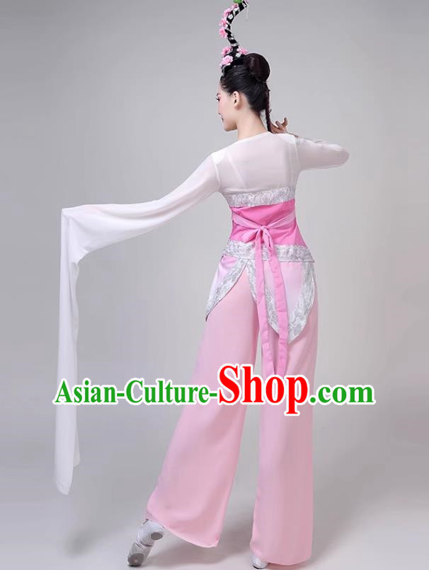 Classical Dance Costume Female Elegant Water Sleeve Performance Costume National Group Dance Taoli Cup Stage Taoyao Performance Costume