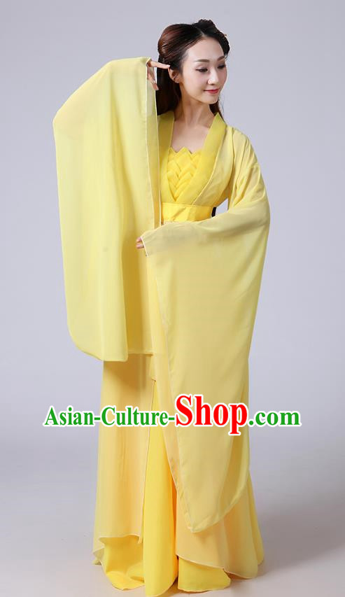 Heroine Little Dragon Girl White Liu Yifei Ancient Costume Seven Fairies Costume