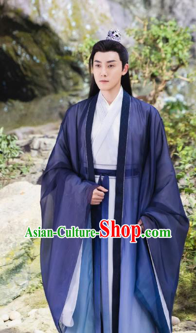 Ancient TV Series Chen Xiang Ru Xie Demon King Costumes China Xian Xia Drama Immortal Samsara Mountain God Yu Mo Clothing
