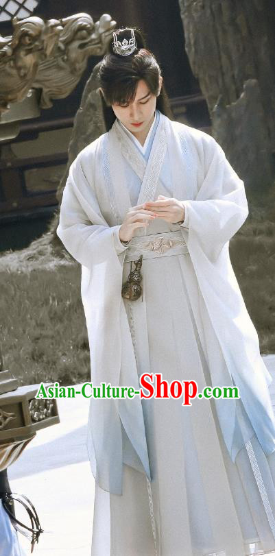 TV Series Immortal Samsara Young Lord Ying Yuan Garment Costumes China Ancient Drama Swordsman Clothing