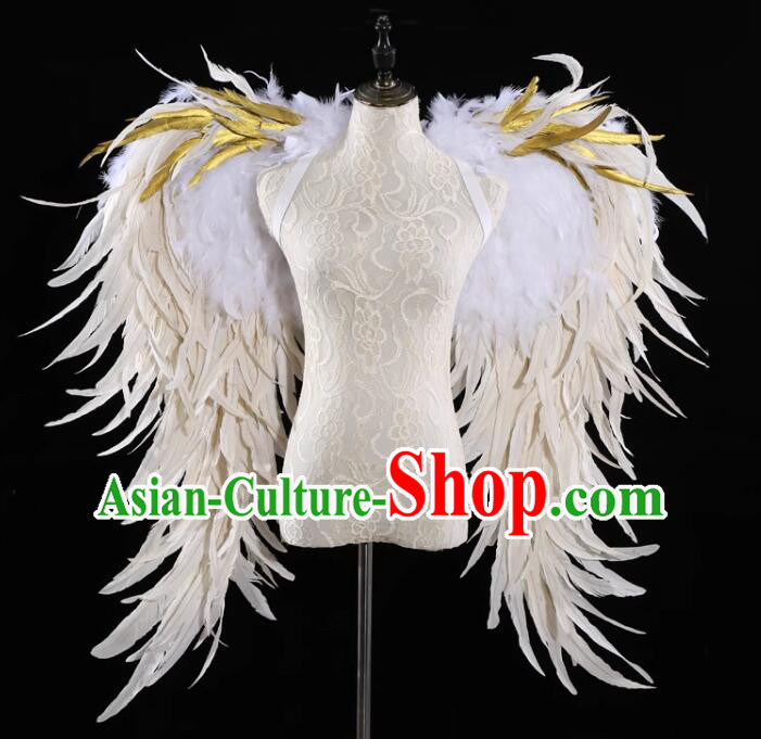 Top Show Feather Wings Catwalks Props Model Stage Brazilian Carnival Angel Wings