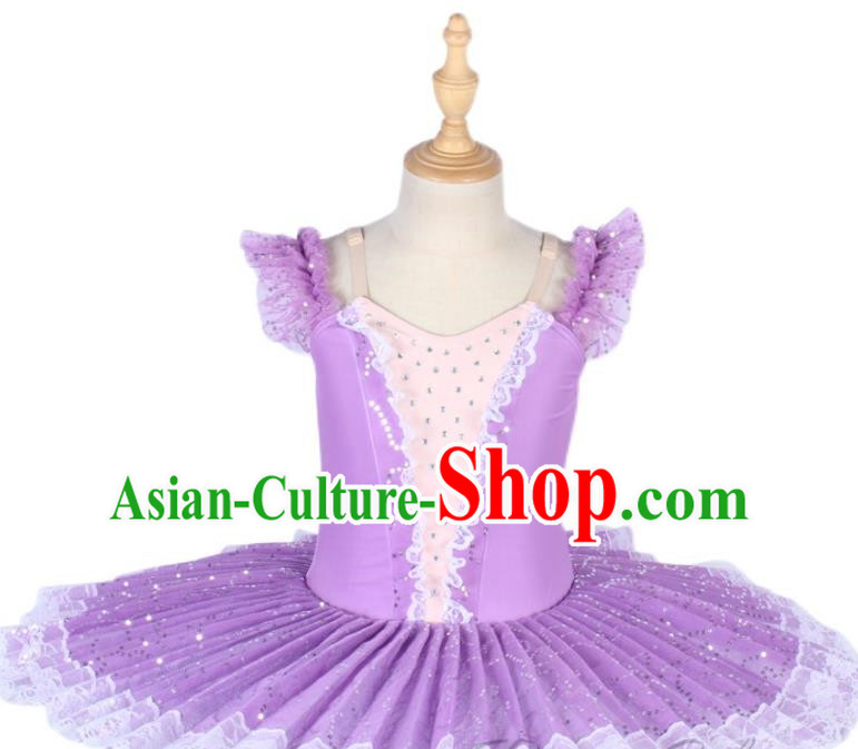 Children Sling TUTU Skirt Ballet Dance Skirt Professional Performance Costume Performance Costume Stage Costume