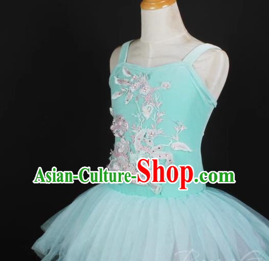 Children Girls Princess Dress Gauze Skirt Fluffy Performance Costume Performance Costume Stage Costume
