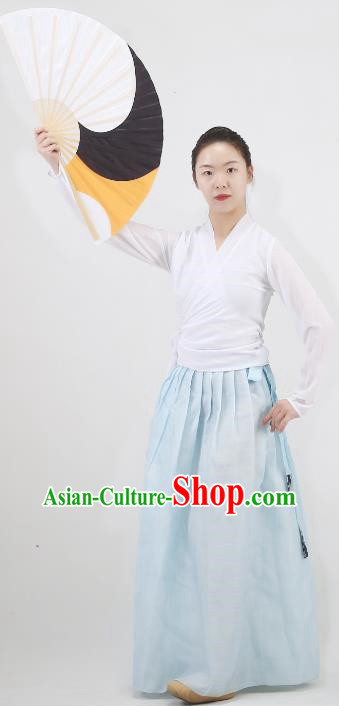 Korean Dance Fan Luo Ying Fan Bone Dance Korean Dance Fan Folding Fan Korean Dance Fan Classical Dance