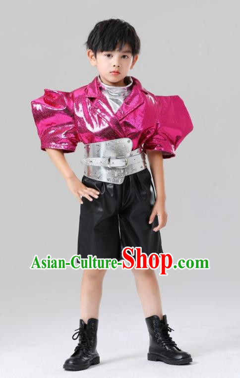 Boys And Girls Yuan Universe Sweet And Cool Trendy Clothing T Stage Catwalk Silver Technology Sense Performance Photography Clothing