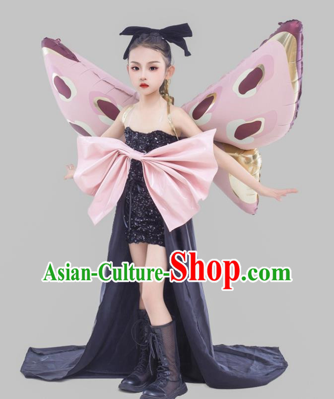 Girls Trendy Clothing Animation Performance Playing Song Clothing Doll Theme Catwalk Clothing Big Butterfly Wings Photography Clothing