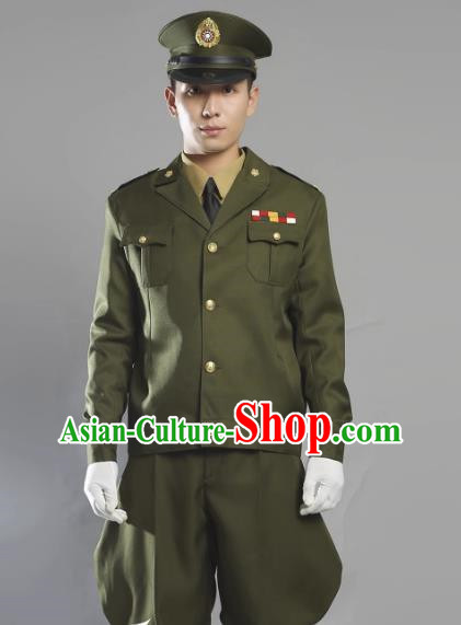 Republic Of China Performance Country Officer Zhang Lingfu Jacket Combat Uniform Suit