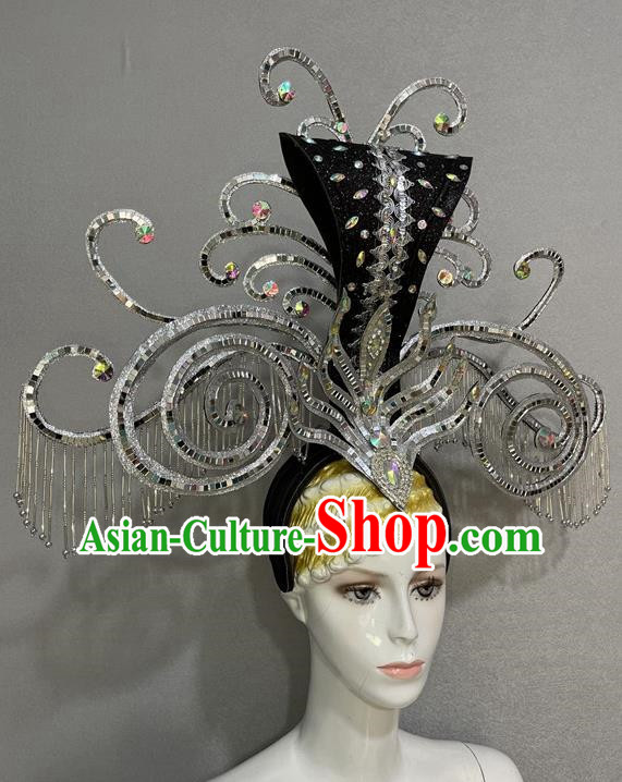 Chinese Style Classical Dance Opening Dance Performance Costume Headdress Dance Team Samba Costume Carnival Halloween