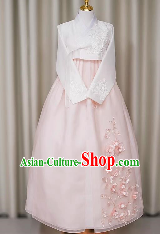 Korean Women Hanbok Court Style Princess Style Bride Wedding Dress Performance Costume