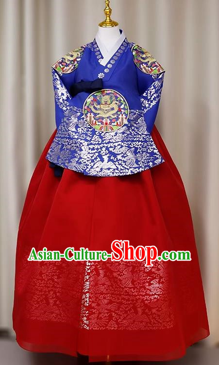 Korean Ladies Hanbok Princess Wedding Toast Costumes