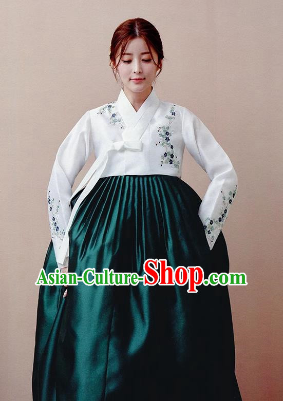 Korean Hanbok Wedding Bridal Performance Photography Dress