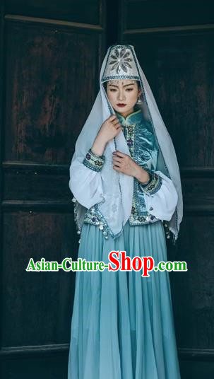 Salar Costumes Hui Dance Costumes Minority Catwalk Costumes