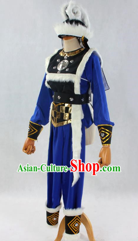 Bingyi Fanbing Opera Costume Wusheng Costume Ancient Costume Drama Performance Lu Wenlong Supporting Role Xiaobing Costume