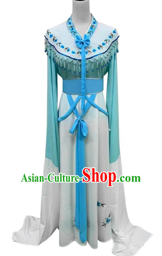 Blue Huadan Costume Miss Xiaodan Clothes Ancient Costume Stage Performance Costume Ancient Style