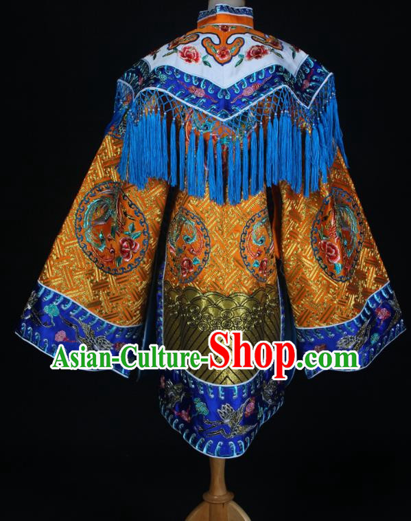 Bordered Female Boa Gold Embroidered Beijing Opera Opera Costume Ancient Costume Performance Film and Television Drama Performance Costume
