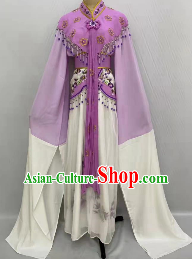 Purple Lin Sister Huadan Clothing Daiyu Fang Yafen Version of Dream of Red Mansions New Huadan Yue Opera Costume Huangmei Play Water Sleeves