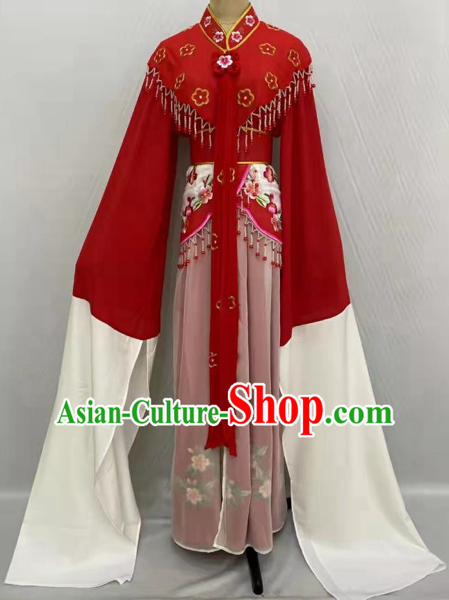Red Lin Sister Huadan Clothing Daiyu Fang Yafen Version of Dream of Red Mansions New Huadan Yue Opera Costume Huangmei Play Water Sleeves