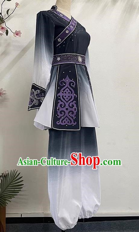 China Mongolian National Dance Performance Clothing Short National Style Women Self Cultivation Art Examination Performance Clothing