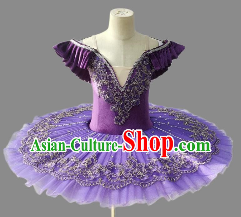Children Ballet Performance Costumes TUTU Skirt Dance Gauze Skirt Girls Swan Lake Ballet Skirt Costumes