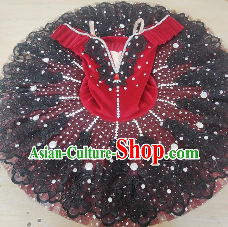 Children Esmeralda Don Quixote Paquita Tutu Tutu Tutu Skirt Little Swan Dance Performance
