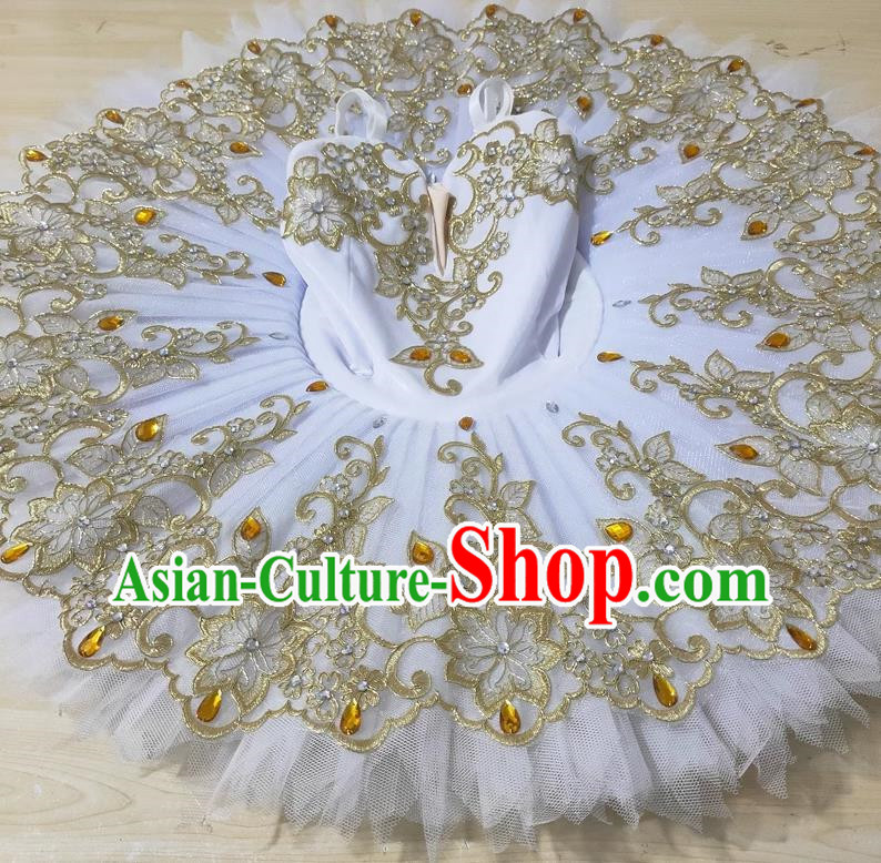 Children Ballet Skirt Female Adult Sleeping Beauty Performance Costume Swan Lake TUTU Yarn Tutu Skirt Performance Costume