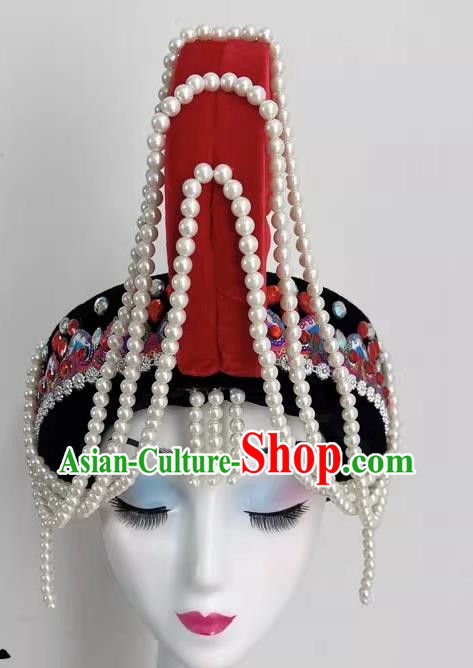 Ethnic Dance Headdress Yi Nationality Performance She Nationality Taoli Cup March Spring Headdress Hair Accessories