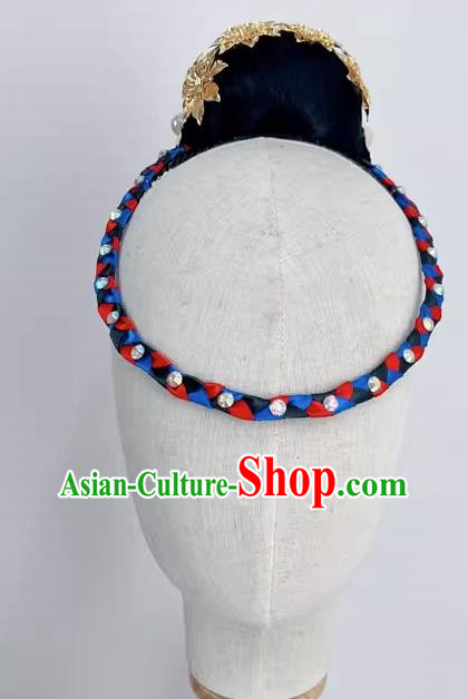 Mongolian Dance Art Examination Performance Repertoire Silent Grassland Performance Minority Headwear
