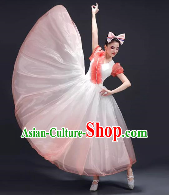 Opening Dance Large Swing Skirt Performance Clothing Female Chorus Clothing Modern Dance Song Accompaniment Dance Costume Classical Dance Performance Clothing