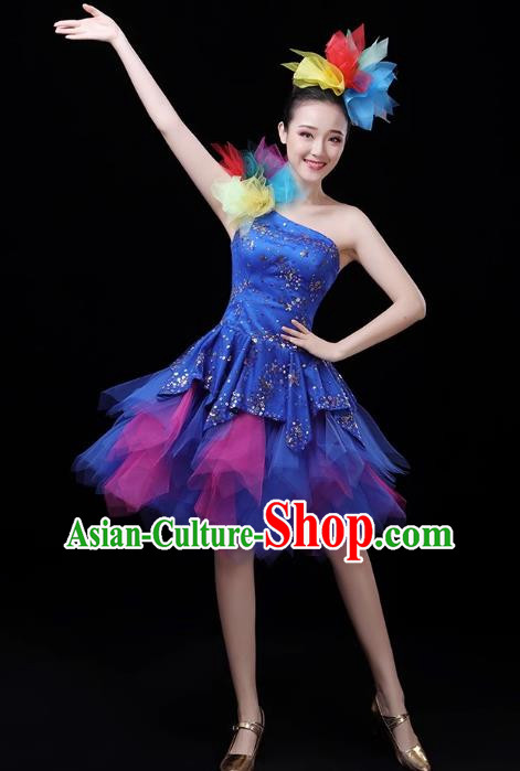 Modern Dance Graduation Costumes Performance Costumes Dance Costumes Fashion Chorus Costumes Stage Costumes Singing and Dancing Opening Dance Skirt Female