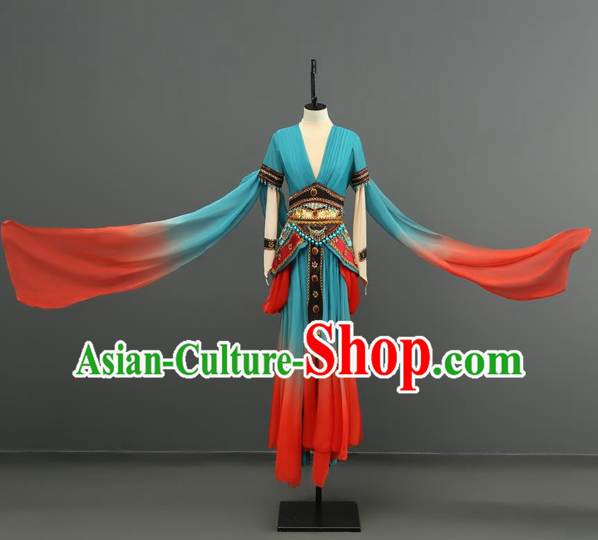 Classical Dunhuang Flying Apsaras Dance Costume Performance Costume Female Adult Art Examination Ethnic Western Region Lantern Dance Hanfu