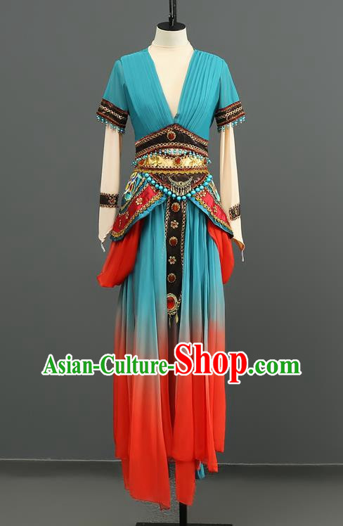 Classical Dunhuang Flying Apsaras Dance Costume Performance Costume Female Adult Art Examination Ethnic Western Region Lantern Dance Hanfu